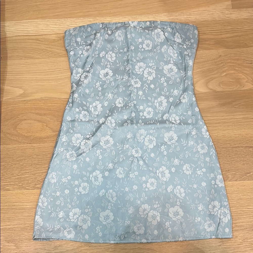 Princess Polly Strapless Floral Dress